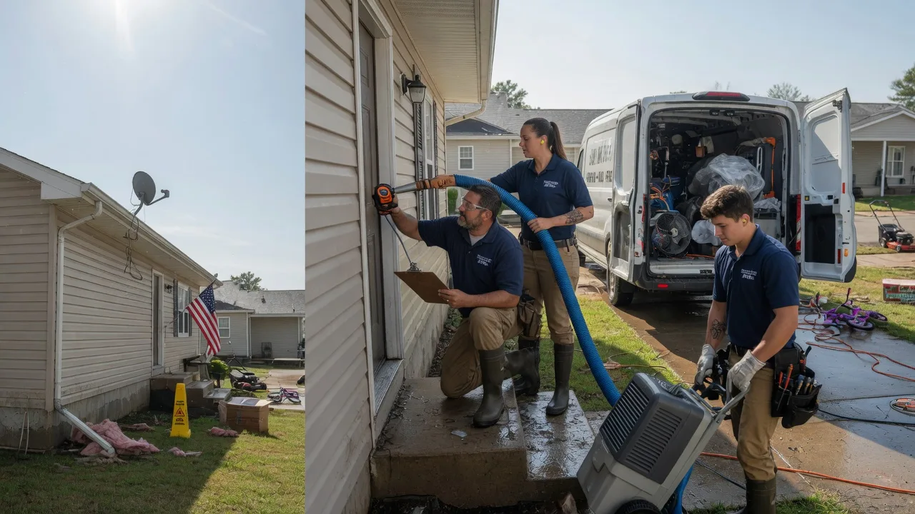 Ceiling Water Damage Restoration in Kingsland, AR near me